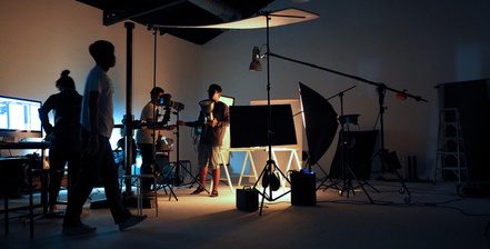 Cape Town film production set